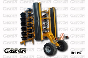 Fast disc harrows hydraulic folding NON STOP with wheels