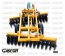 V-SHAPE CARRIED DISC HARROWS WITH CENTRAL WHEELS