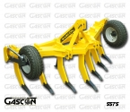 V-SHAPE SUBSOILERS 7 SHANKS WITH WHEELS GASCON INTERNATIONAL AGRICULTURAL MACHINERY